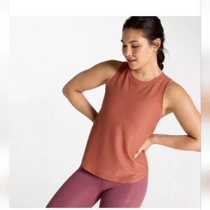 NWT Calia Women's Renew Arches Mesh Tank Top Copper Size Small